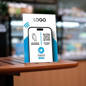 Telegram Mesaj Standı (NFC / QR)